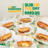 Subway’s Daily Delight Promotion 2024 – Upgrade Your Everyday SubSaver for Only RM9.95!