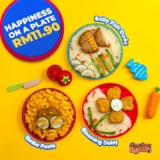 Savor the Delightful Kenny Rogers ROASTERS Kids Meals for Only RM11.90 with a FREE Juice
