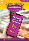 AEON Thursday is Better than Friday Sale on 4 Jan 2024