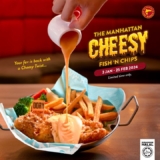 The Manhattan FISH MARKET’s Cheesy Fish ‘N Chips: Savor It at A Great Price – Available until February 2024