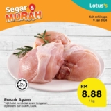 Lotus’s Fresh & Cheap Sale Promotion until 9 Jan 2024