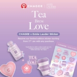 CHAGEE 霸王茶姬 x Estée Lauder stickers for Claims