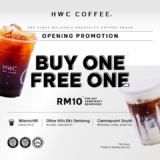 HWC Coffee Mid Valley Centrepoint South Opening RM 10 for all handcrafted beverages Promotion