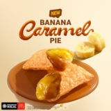 McDonald’s Malaysia Presents The Crispy Banana Caramel Pie on Jan 2024