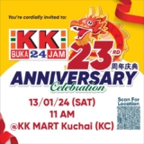 KK SUPER MART Kuchai Lama 23rd anniversary Sale Promotion 2024