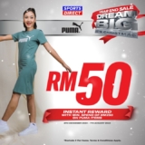 Puma Rewarding Style Game: Get RM50 Instant Savings with Each RM250 Purchase, Available Until January 14 2024
