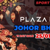 Sport Planet x Johor, Plaza Pelangi Sale Up to 80% Off Promotion on Jan – Feb 2024