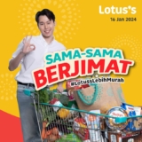 Lotus’s Sale Promotion on 16 Jan 2024