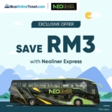 Discount Alert: Neoliner Express KL to JB Bus Tickets!