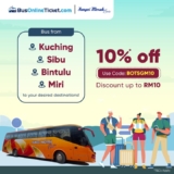 Sungei Merah Bus Tickets Extra 10% Off Bus Online Ticket