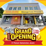 MR DIY Pekan Selandar, Jasin Opening Promotions