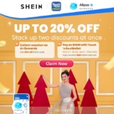 SHEIN Extra 20% Off with Touch ‘n Go eWallet Payment