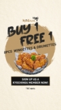 KyoChon Buy 1 Free 1 Exclusively for Members Deal