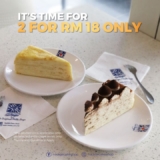 Nadeje 2 slices of mille crepe for just RM 18 Promo on Jan 2024