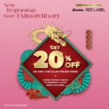 Bata latest CNY 2024 Collection Extra 20% Off + RM28 Ang Pow Voucher Giveaways