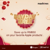 Machines up to RM850 off your favorite Apple products Jan Payday Sale