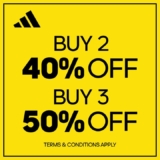 Adidas Factory Outlet Lunar New Year Bonanza 2024: Up to 50% Off on Purchase of Three Items