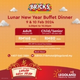 LEGOLAND Malaysia Exclusive Lunar New Year Buffet Dinner 2024