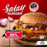 Double the Pleasure at KFC: Enjoy 50% Off Your Second Satay Burger with New Malaysian-Inspired Promotion 2024