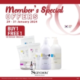 Magicboo Member Special Buy 1 Free 1 discounts on a variety of salon-use products, Hair Care, and Skin Care on Jan 2024