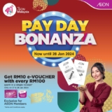 AEON Payday Bonanza until 28 January 2024