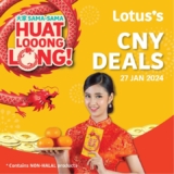 Lotus’s CNY 2024 Non- Halal Items Sale