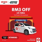 Get Up to RM6 Off for 2x Rides on KTM Komuter Northern Services with AirAsia Super App