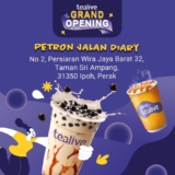 Tealive Petron Jalan Diary, Ipoh Buy 1 Free 1 Promotion
