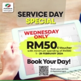 Unlock Perodua Wednesday Service Day Special and Receive a FREE RM50 Perodua E-Voucher!