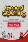 myNEWS KPJ Kluang Specialist Hospital Opening Promotions