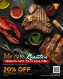 Me’nate Steak Hub Kuantan Opening 20% Off Promotions