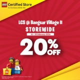 LEGO Certified Store Bangsar Village II Outlet Closing Sale up to 20% Off Promotion