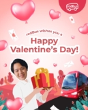 redBus Valentine Day 2024 up to 25% cashback Promotion