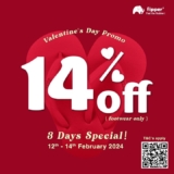 Fipper Exclusive Valentine’s Day Promo 2024 : 14% Off Matching Slippers and Sandals to Celebrate Love Season