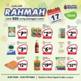 Giant Supermarket Jualan Rahmah Sale on 17 Feb 2024