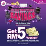 AEON: Spark Up Your Savings with Electrifying Deals! Save Big this Feb 23-25 2024