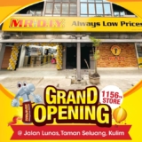 MR DIY Jalan Lunas, Taman Seluang, Kulim Opening Promotions