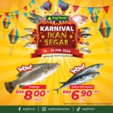 Selection of Fresh Fish & Attractive Prices at Segi Fresh on 24 – 25 Feb 2024