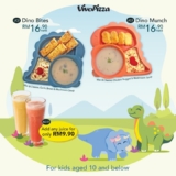 Savor the Fun: Vivo Pizza Unveils Kid’s Menu at Just RM16.90!