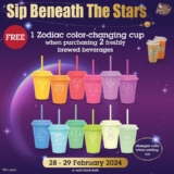 Cafe Amazon Presents: Sip Beneath The Stars Event! Grab Your FREE Zodiac Cup