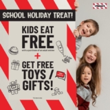 TGI Fridays School Holiday Extravaganza 2024: Kids Dine Free + Toy Giveaways! Don’t Miss Out on Fun & Savings!