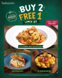 Italiannies LUNCH MENU 2024 IS BACK! BUY 2 FREE 1 Promo – Limited Time Offer