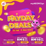AEON Payday Deals Feb 2024: Save Big on Everyday Essentials + Free Delivery! (Promo)**