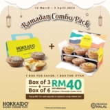 Hokkaido Baked Cheese Tart Ramadan 2024 Special: Delightful Sahur and Iftar Treats – RM40 Boxes Available Now