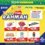 Segi Fresh Ehsan Rahmah sales on March 2024