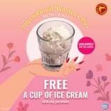 The Manhattan FISH MARKET International Women’s Day 2024 Special Promo – Indulge in Seafood Delights & Free Ice Cream!
