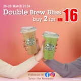 Cafe Amazon Double the Brew Promo March 2024 – Enjoy Two Beverages for RM 16
