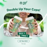 Starbucks 25 March 2024 Buy 1 Free 1 Promo: Double the Fun