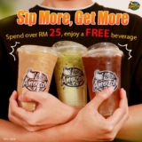 Cafe Amazon April 2024 Promotion: Spend RM 25, Get a Beverage FREE!