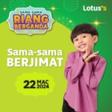 Lotus’s Sama Sama Riang Berganda on 22 March 2024